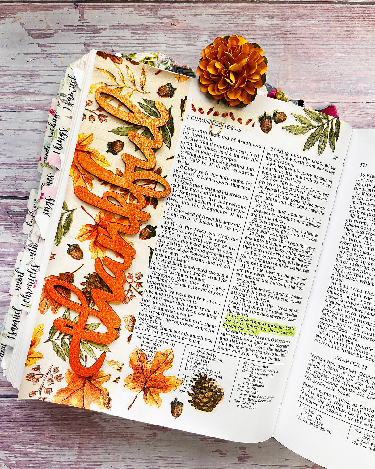 Thankful Page Kit