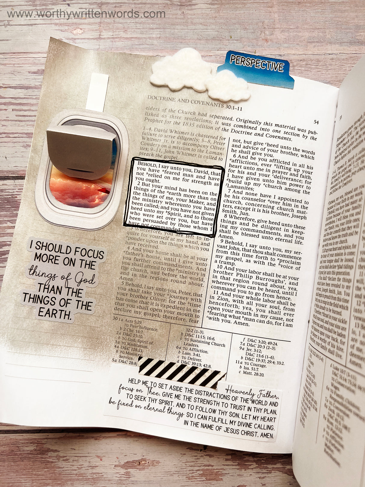 Things of God Page Kit