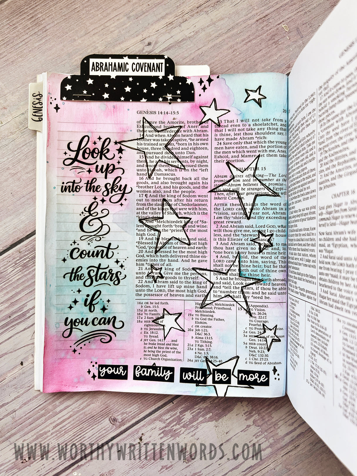 Count the Stars Old Testament Page Kit