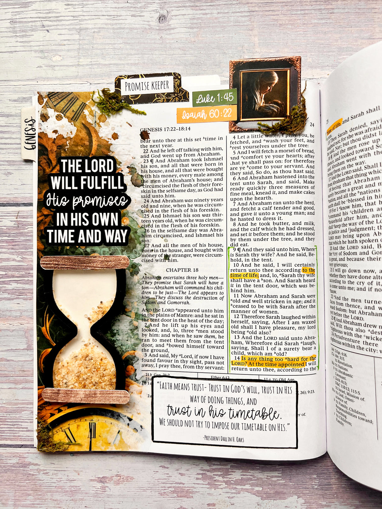 The Lord's Timetable Old Testament Page Kit