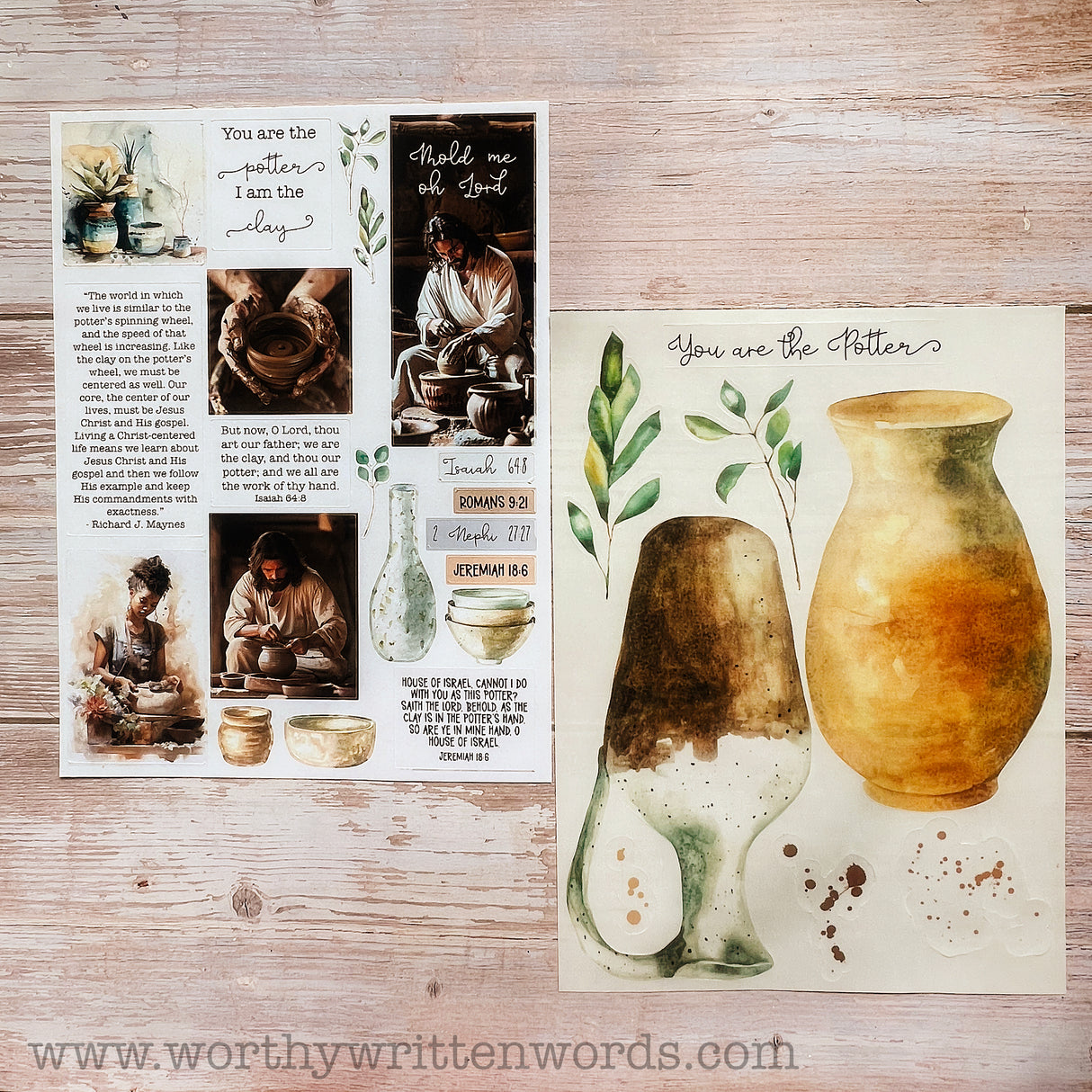 You are the Potter Sticker Sheets