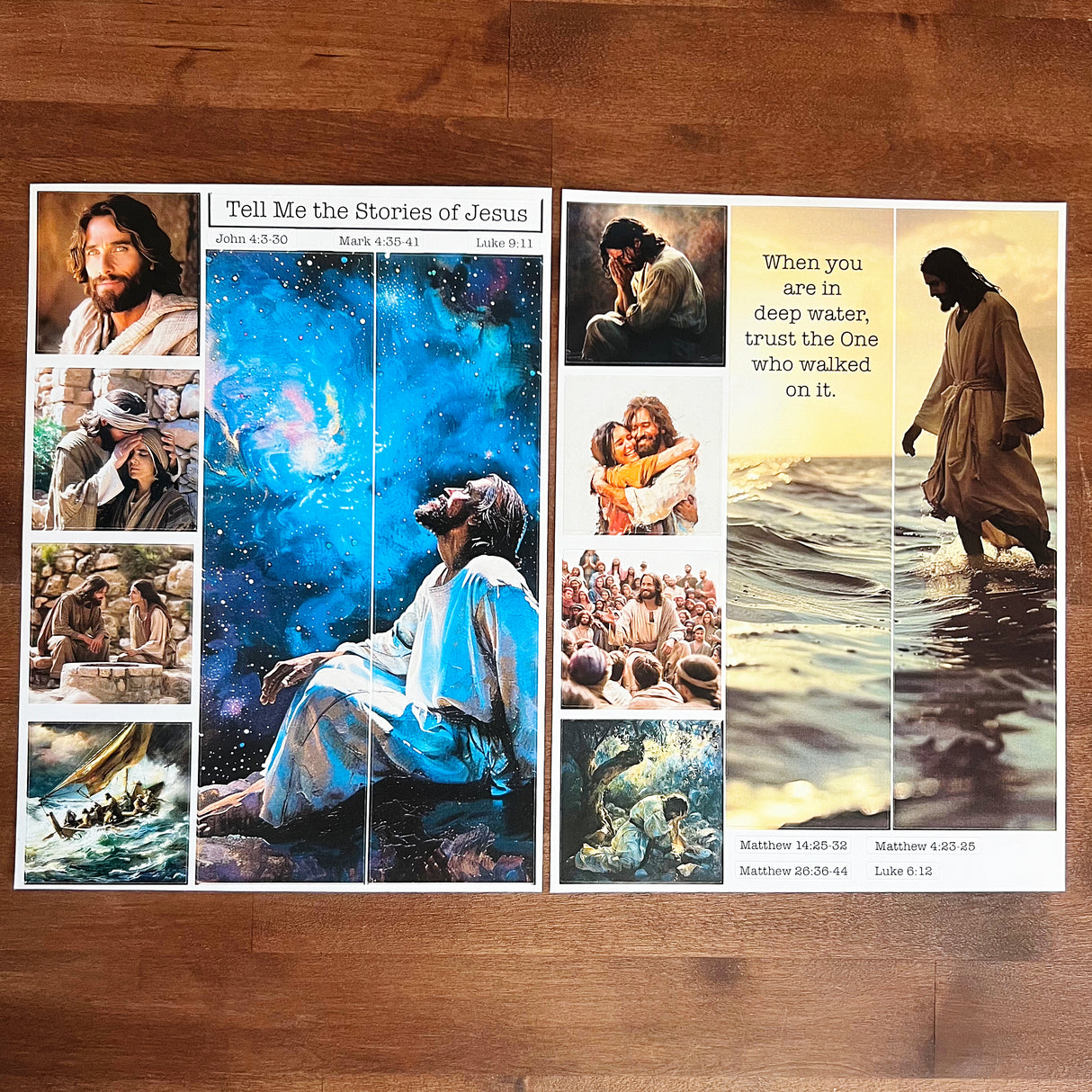 Tell Me the Stories of Jesus Sticker Sheets