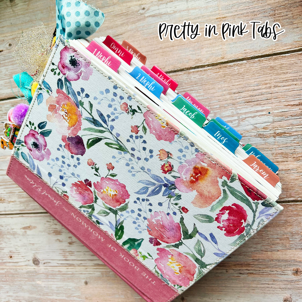 Scripture Book Title Tabs- Physical Set