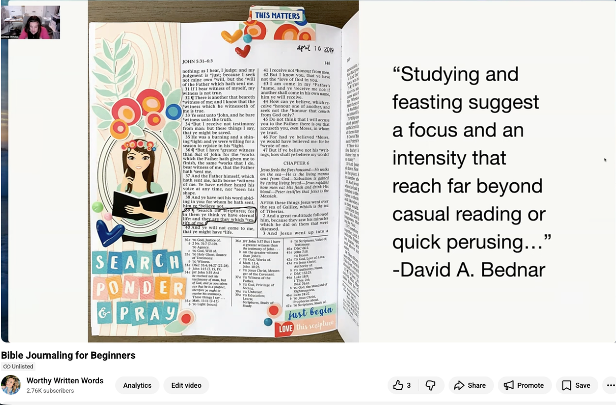 Bible Journaling For Beginners Online Class