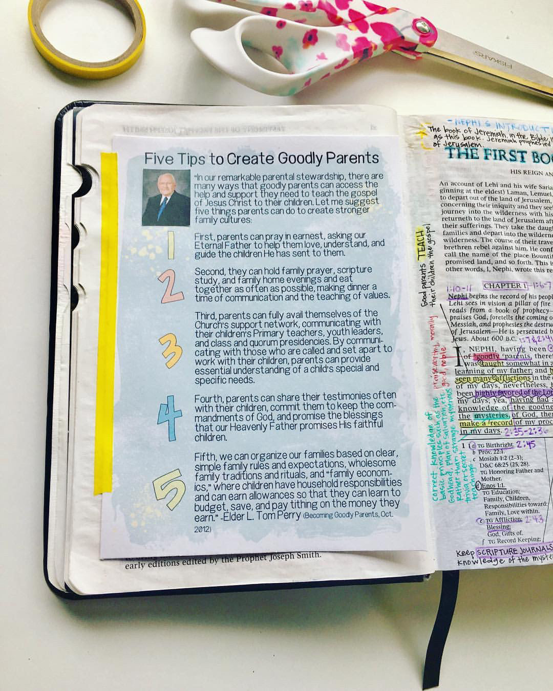 1 Nephi 1 Guided Study MEGA Kit - Worthy Written Words