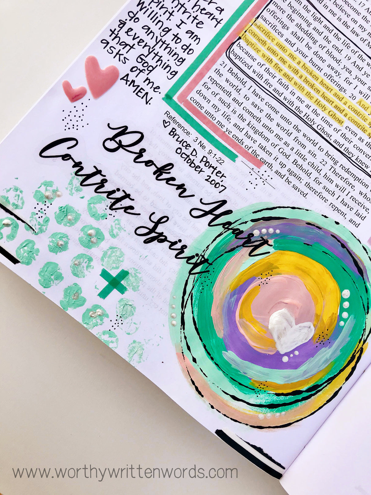 Atonement and Resurrection Page Headers