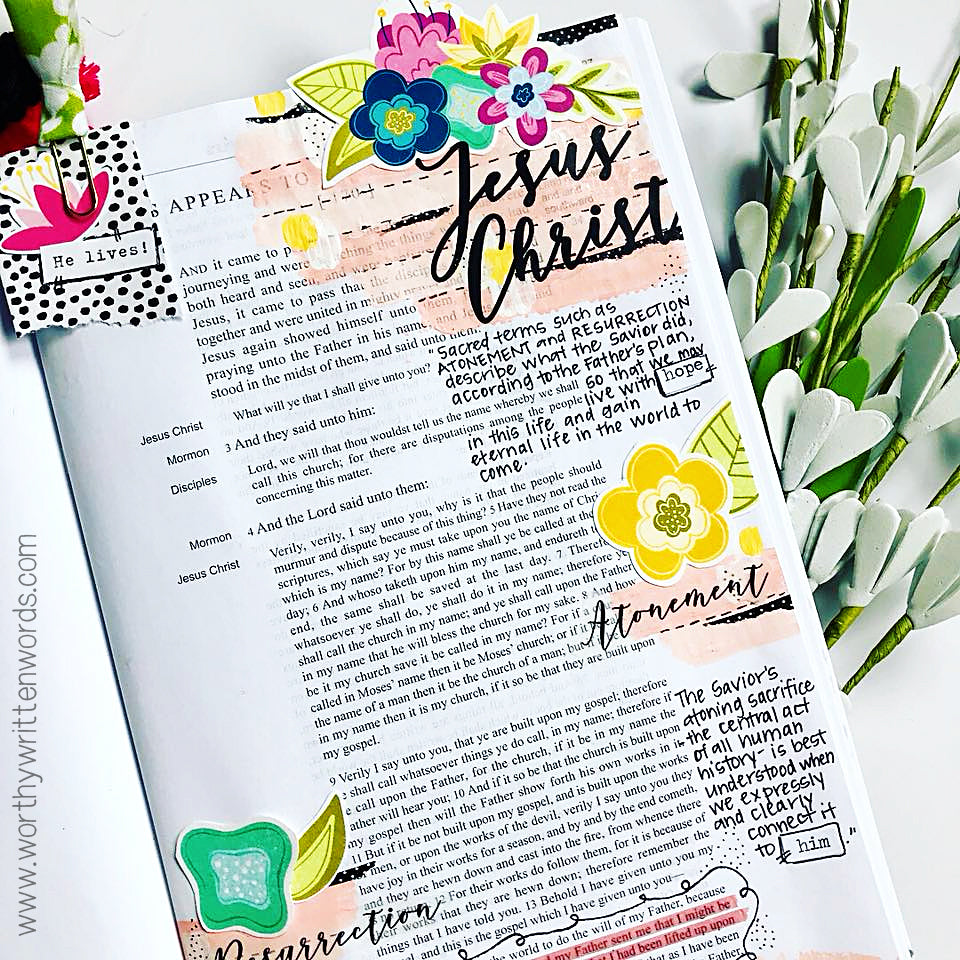 Atonement and Resurrection Page Headers