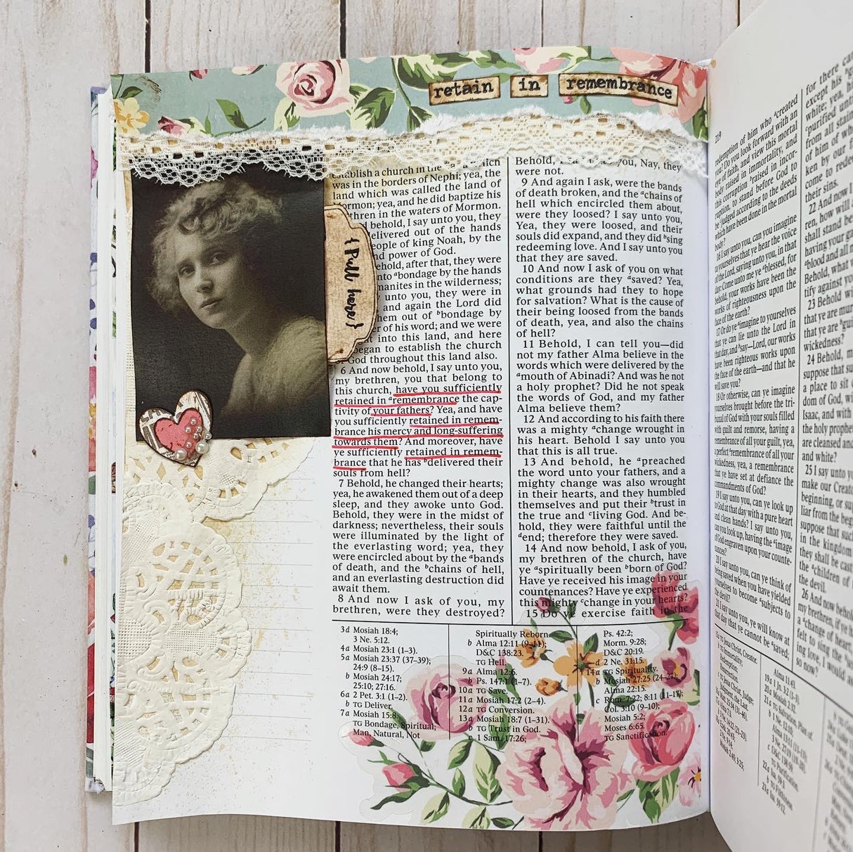 Retain in Remembrance Page Kit