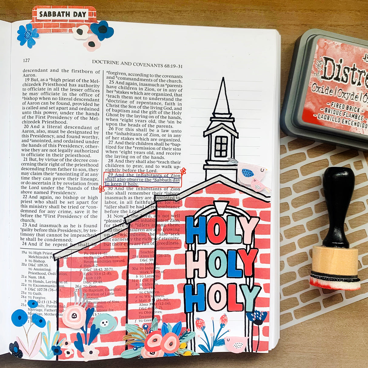 Holy Holy Holy Page Kit