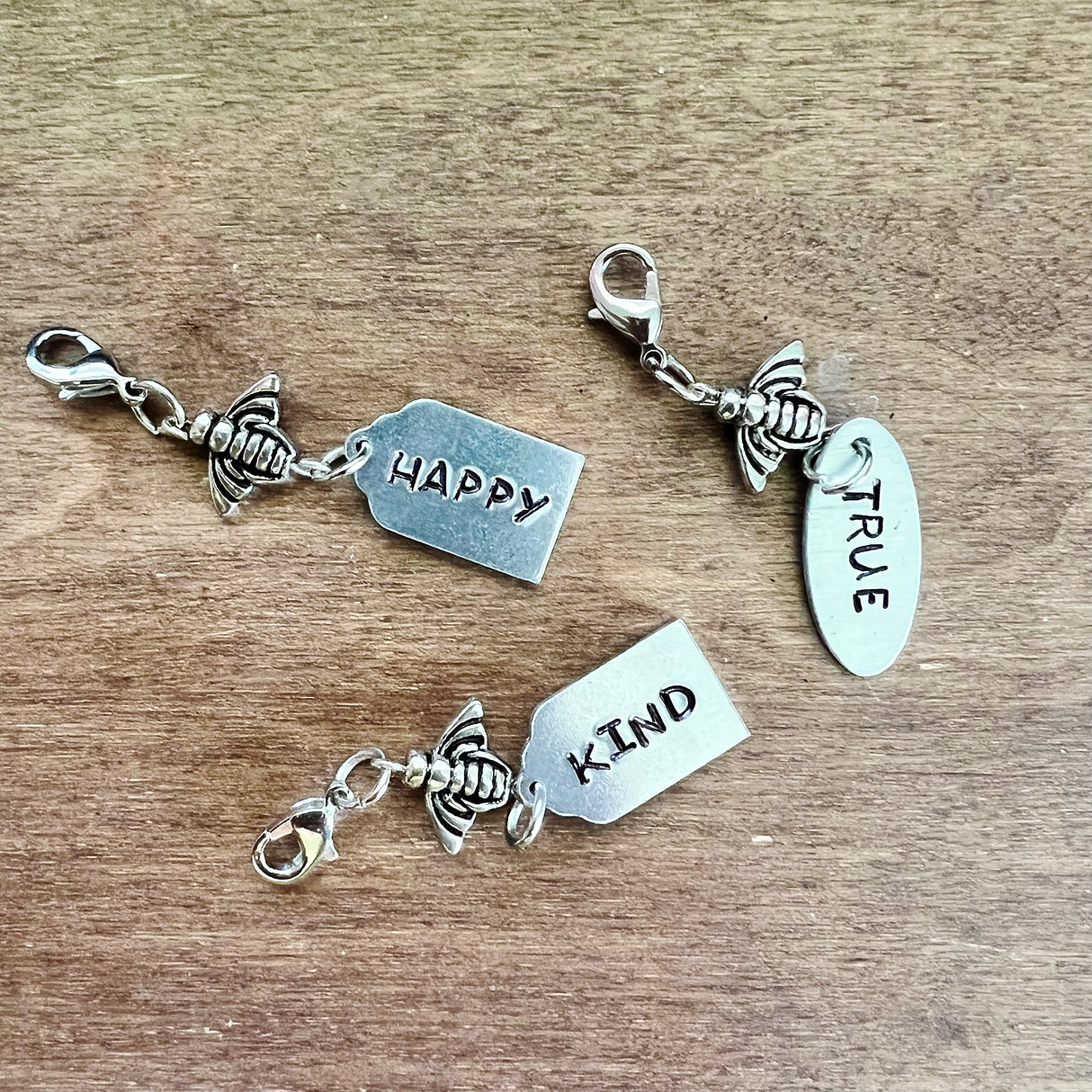 Hand Stamped Charms