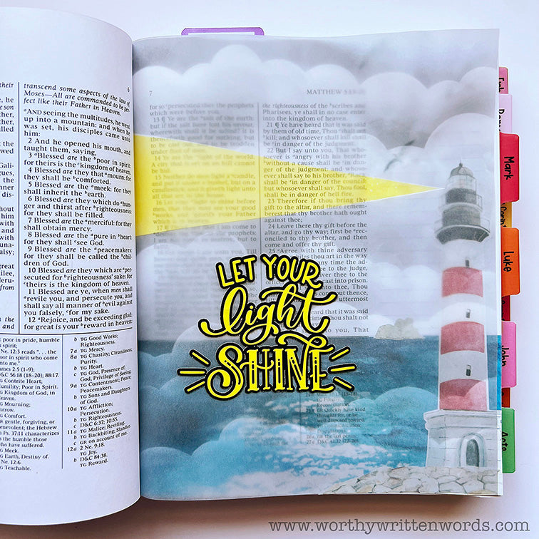 Let Your Light Shine Page Kit