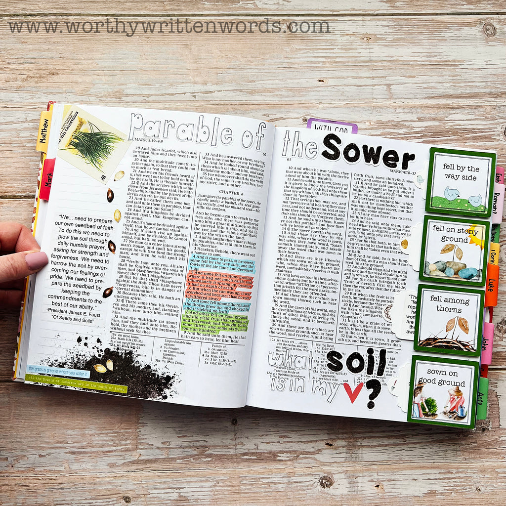 Parable of the Sower Page Kit
