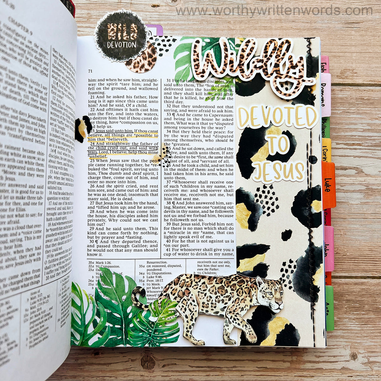 Wildly Devoted Page Kit