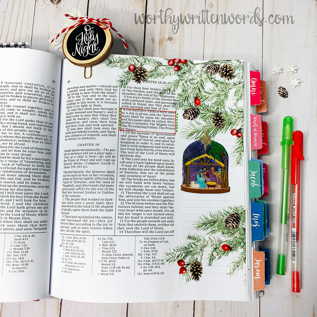 Oh Holy Night Page Kit