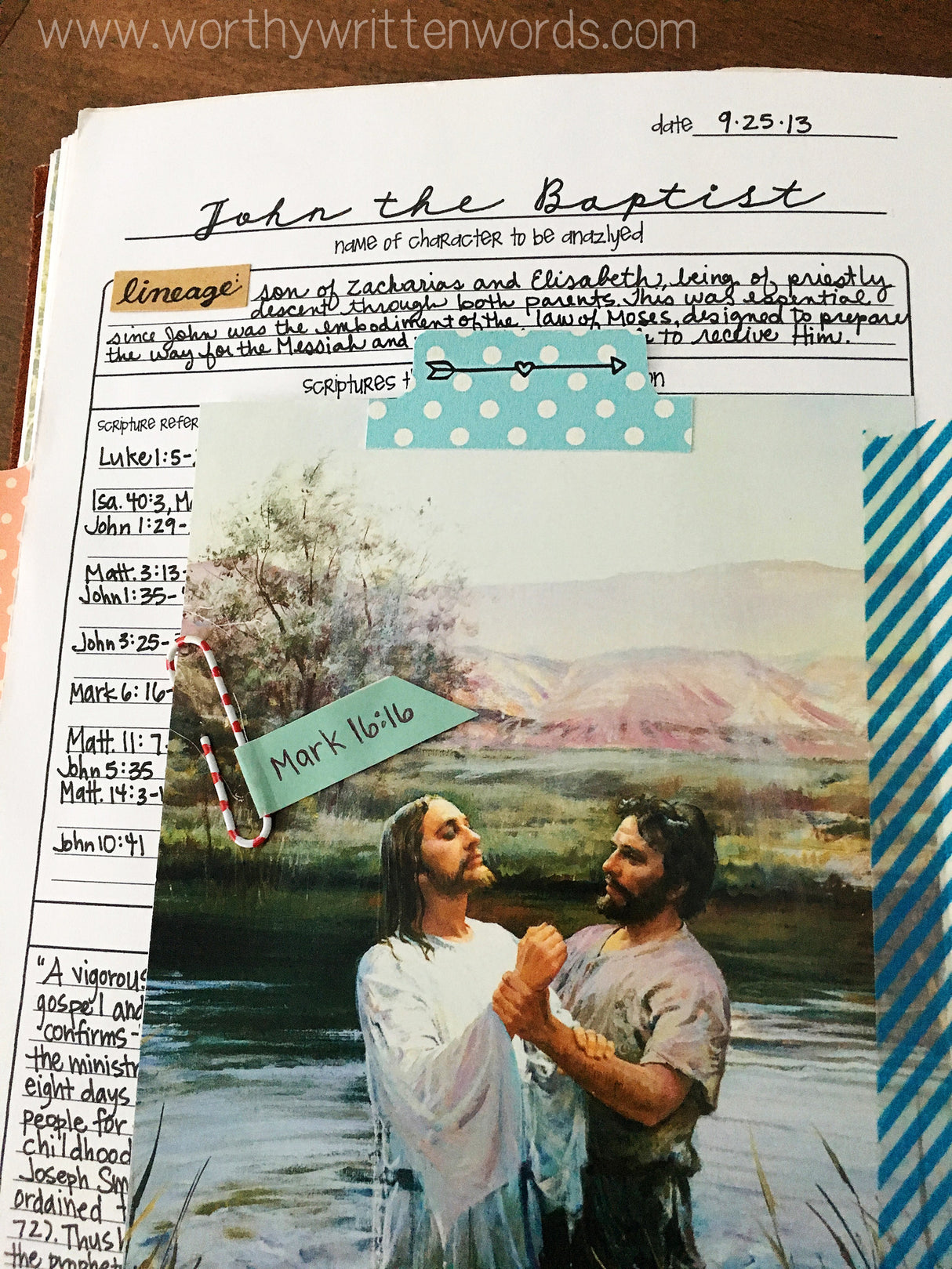 Tabs Volume 1 - Worthy Written Words