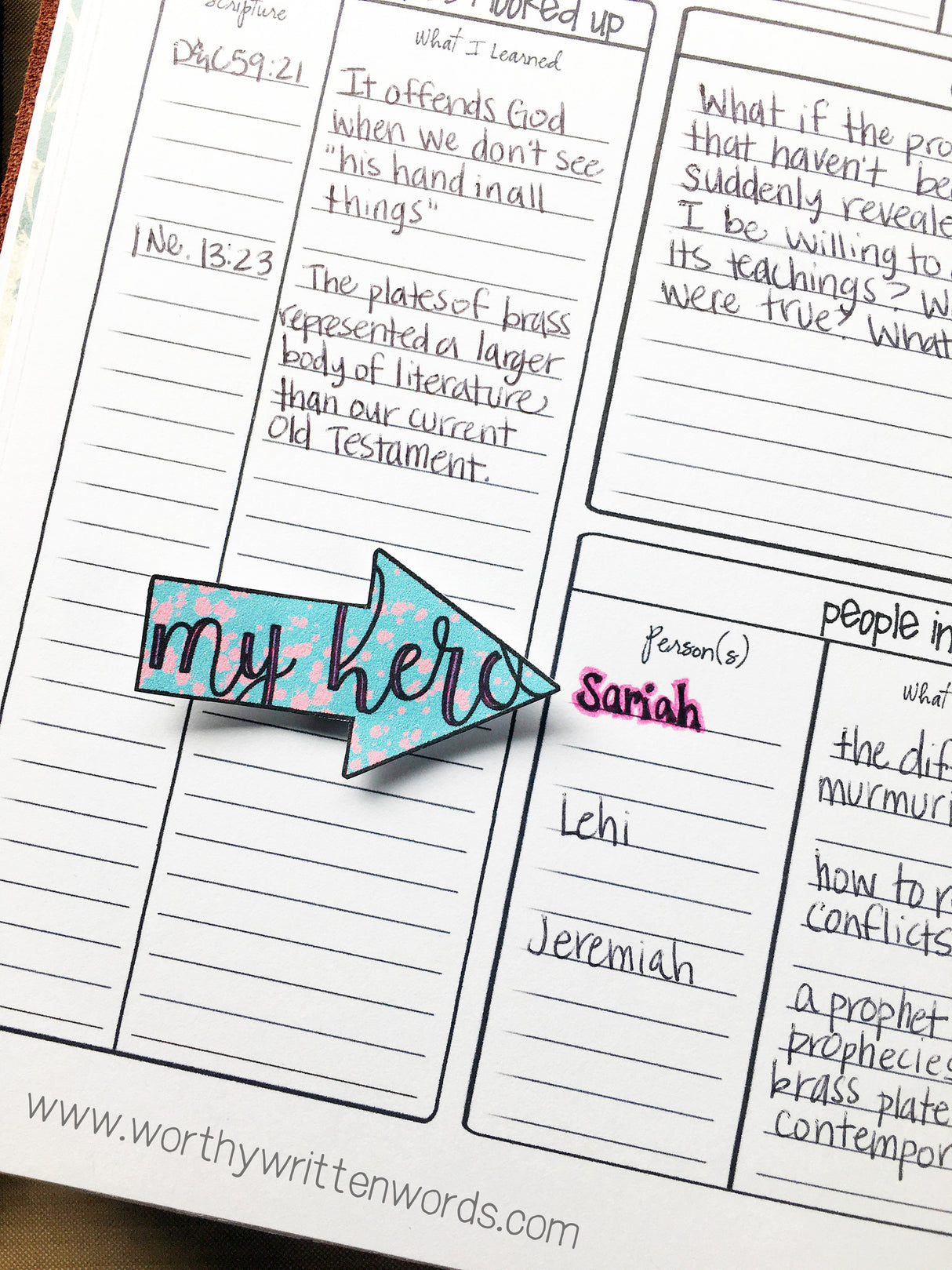 Wordy Arrows - Worthy Written Words