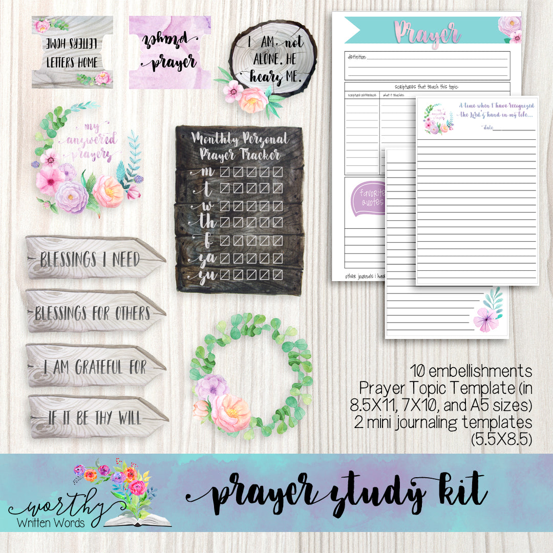Prayer Study Kit