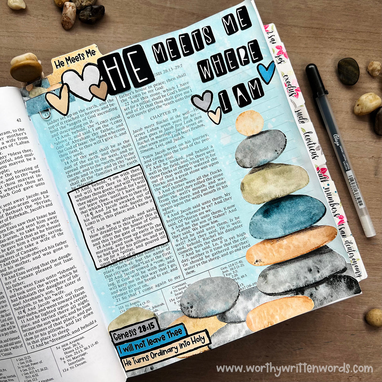 He Meets Me Page Kit