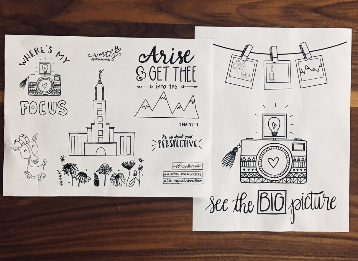 Arise & Get Thee into the Mountain Traceable