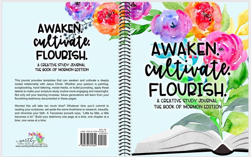 Digital Only: Awaken. Cultivate. Flourish. Creative Study Journal Book of Mormon Edition