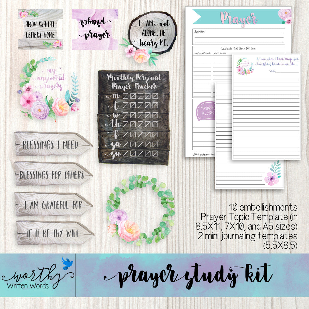 Topic Study Kits- Prayer