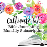 Bible Journaling Monthly Subscription