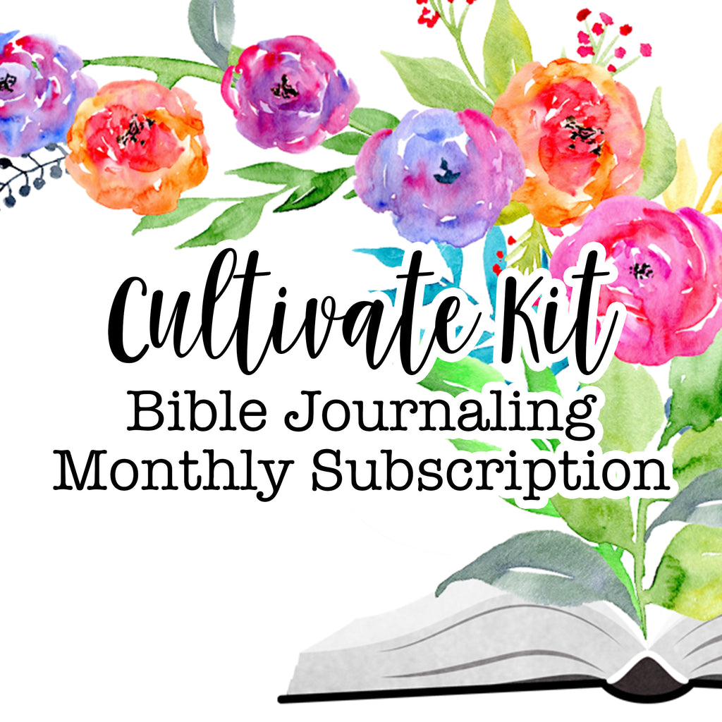 Bible Journaling Monthly Subscription Worthy Written Words Bible journaling monthly subscription worthy written words