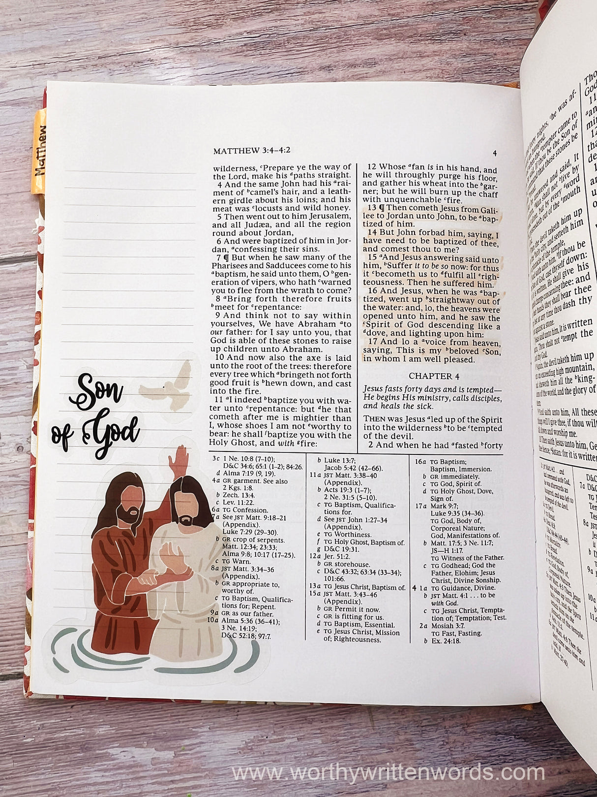 Names of Christ Stickers