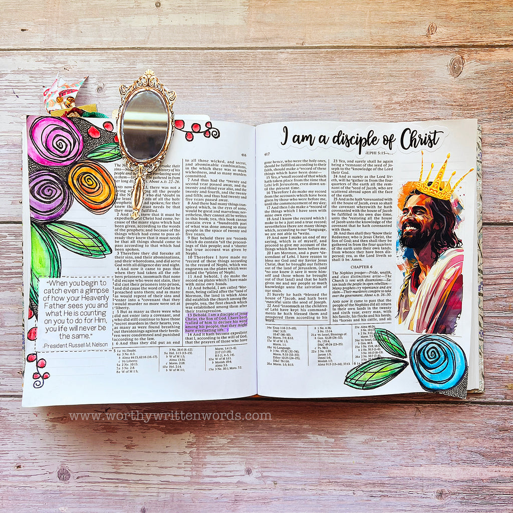 Come Follow Me Scripture Journaling Monthly Subscription