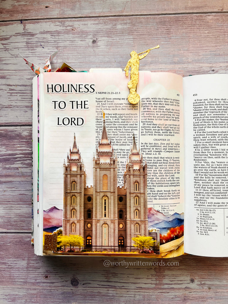 Holiness To The Lord Page Kit