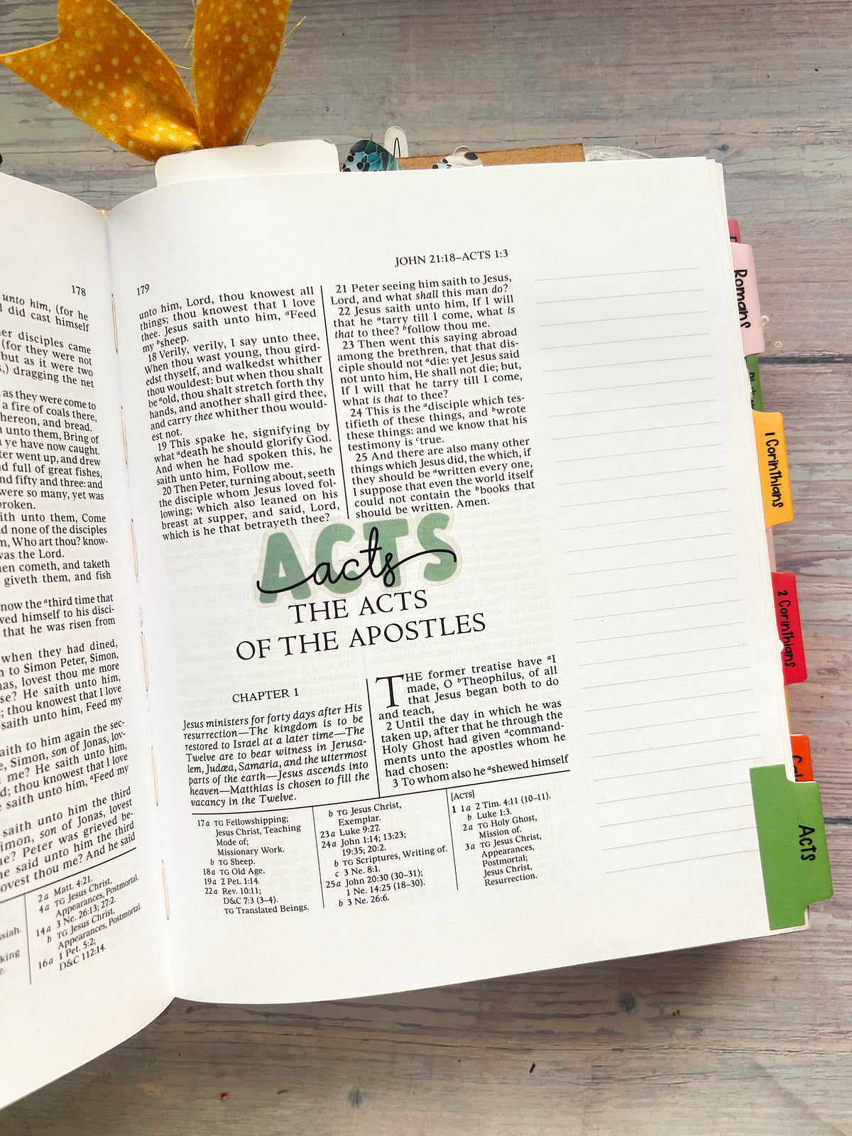 New Testament Book Title Stickers | Clear Bible Journaling Stickers
