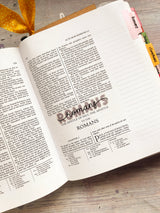 New Testament Book Title Stickers | Clear Bible Journaling Stickers