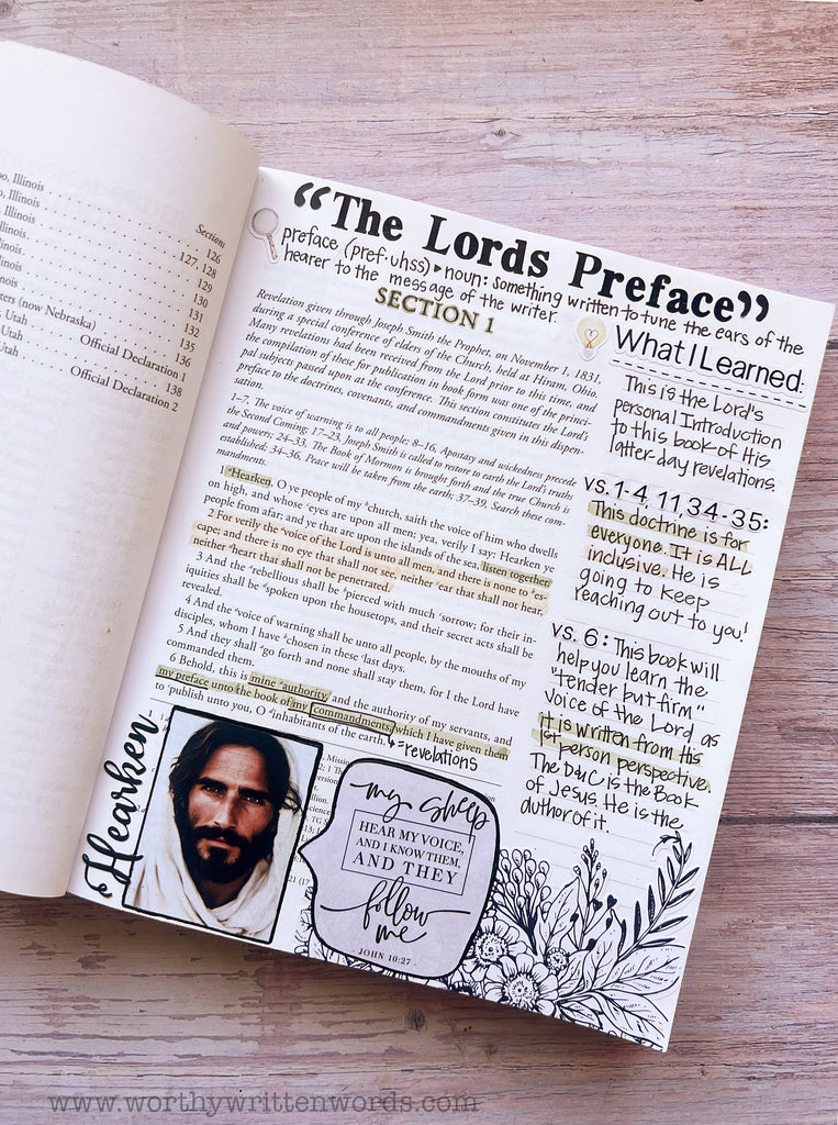 Scripture Study Stickers Volume 2