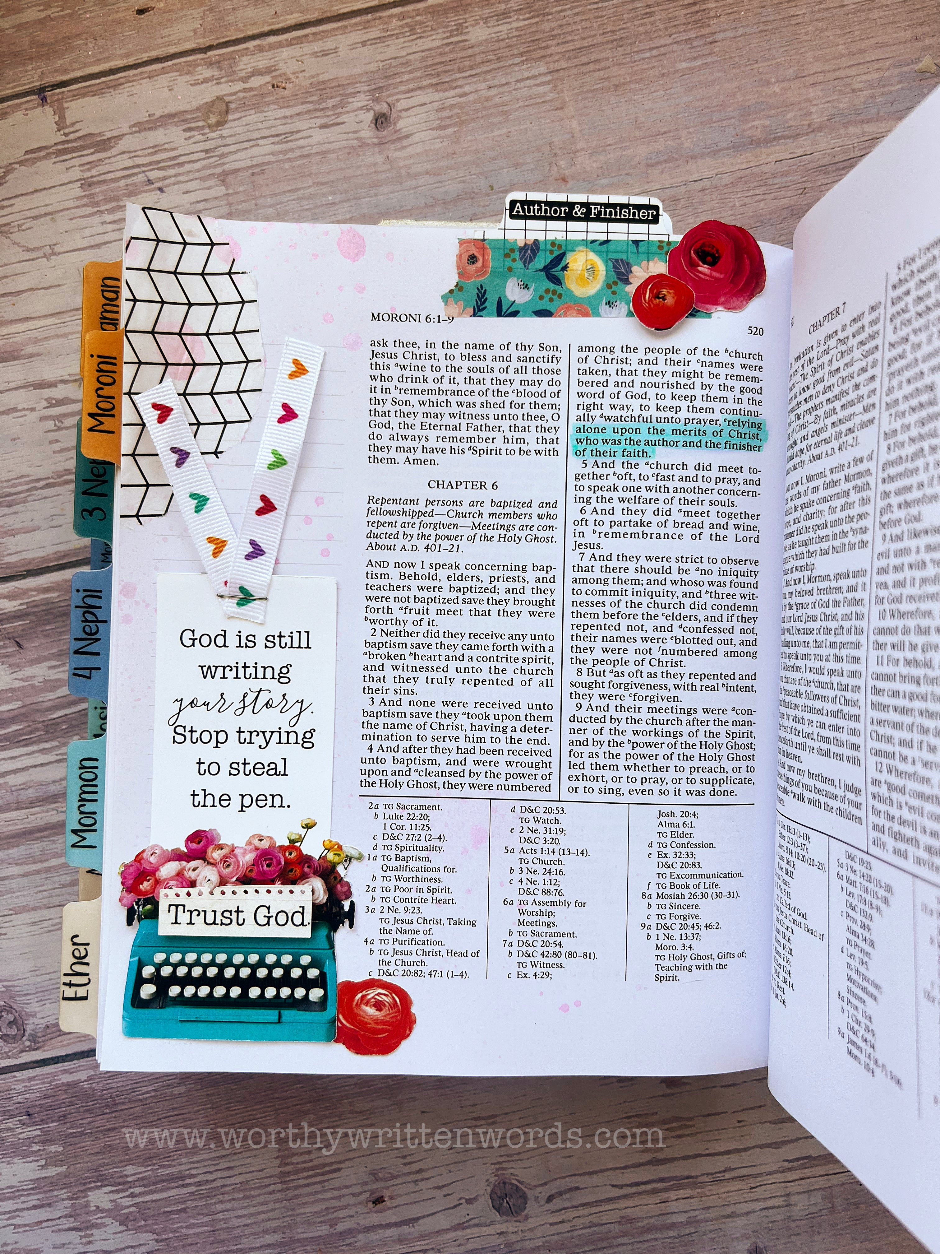 Author and Finisher Page Kit – Worthy Written Words