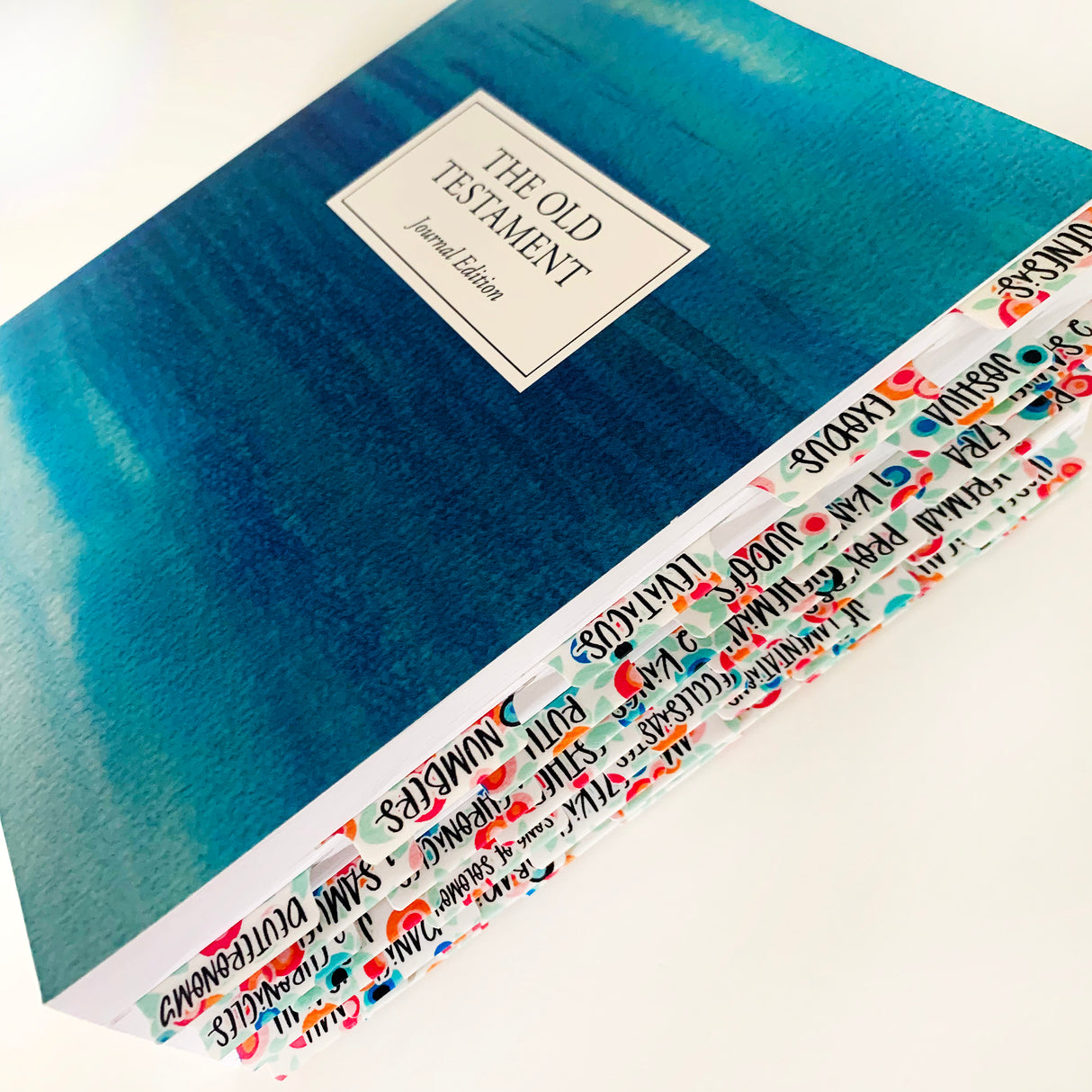 Scripture Book Title Tabs- Physical Set