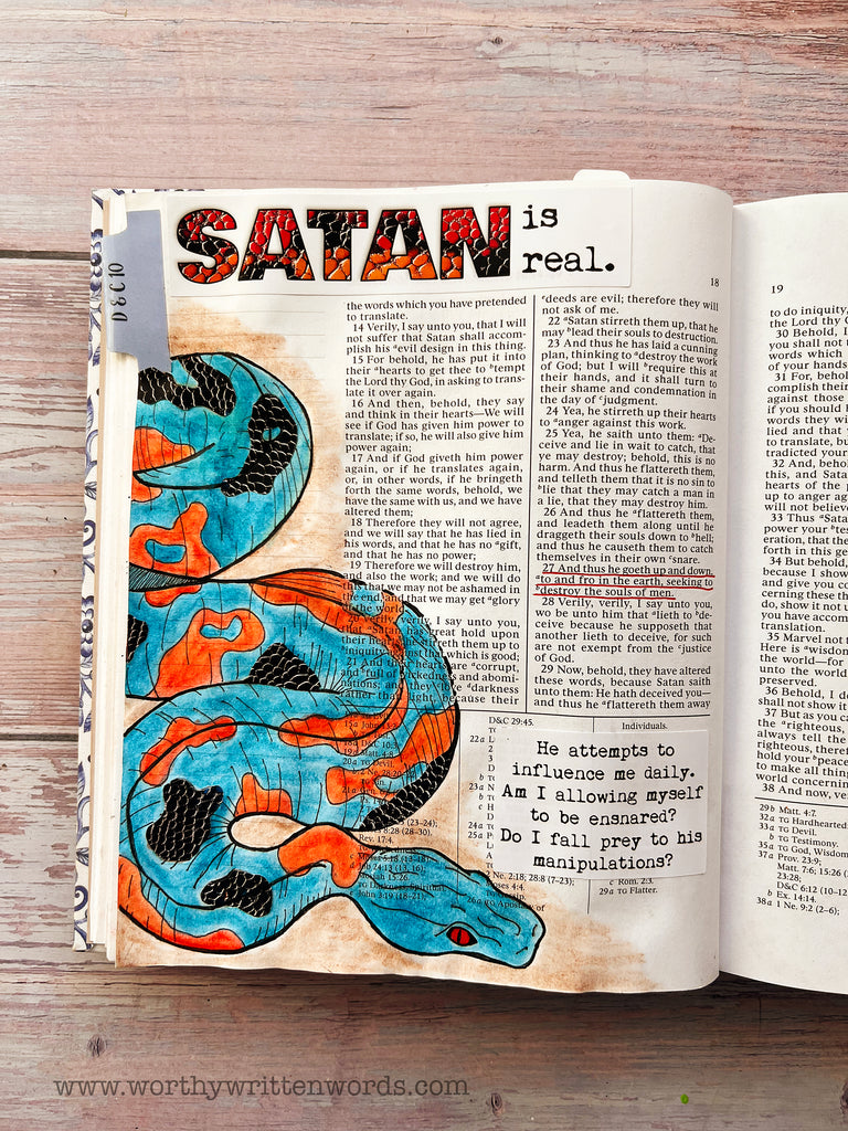 Satan is Real Page Kit