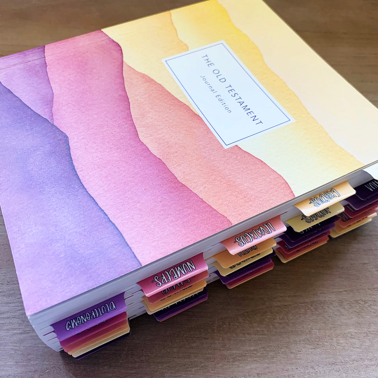 Scripture Book Title Tabs- Physical Set