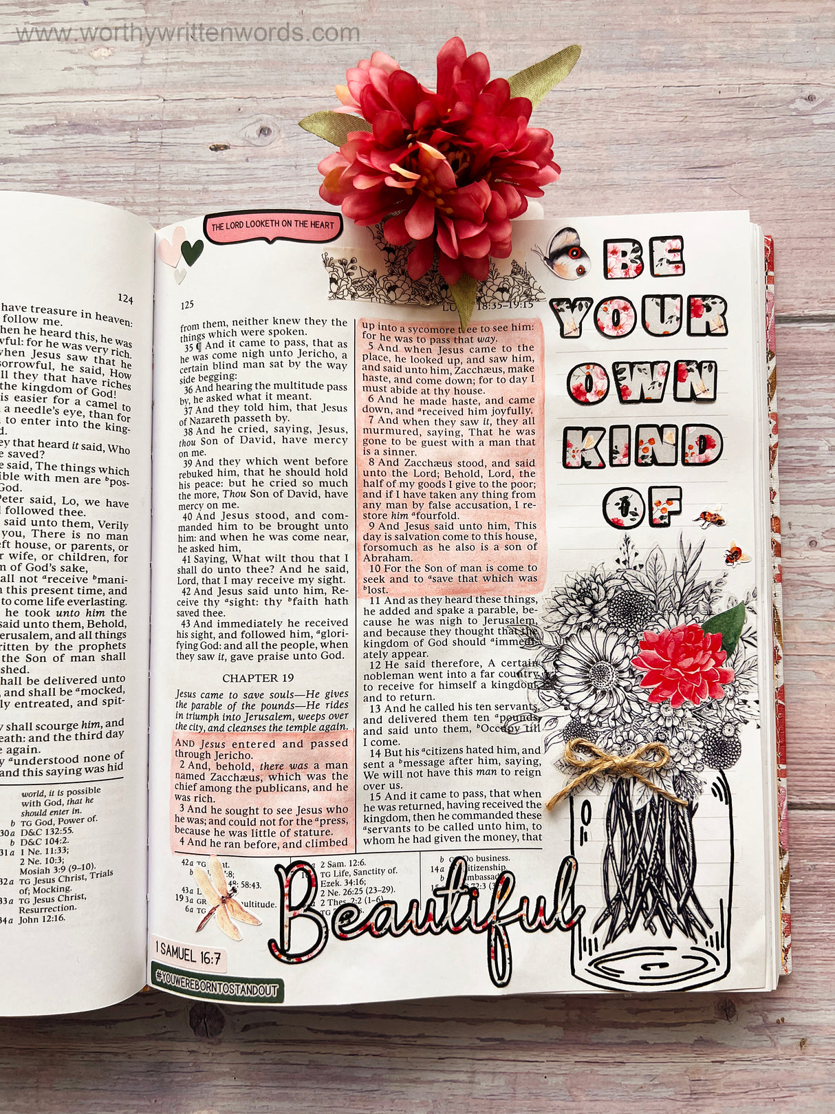 Be Your Own Kind of Beautiful Page Kit