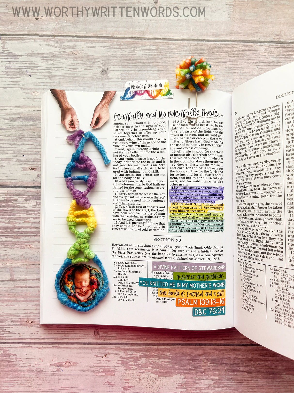 Fearfully and Wonderfully Made Page Kit