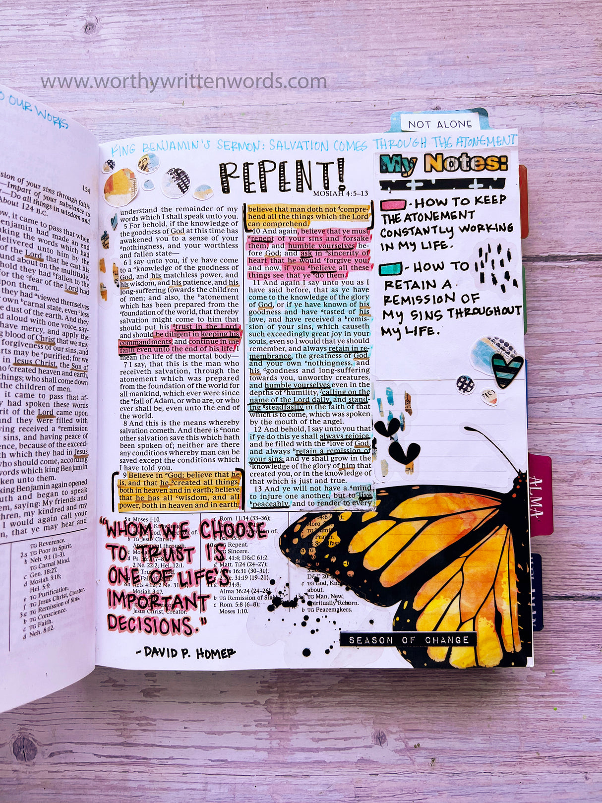 Mixed Media Sticker Set