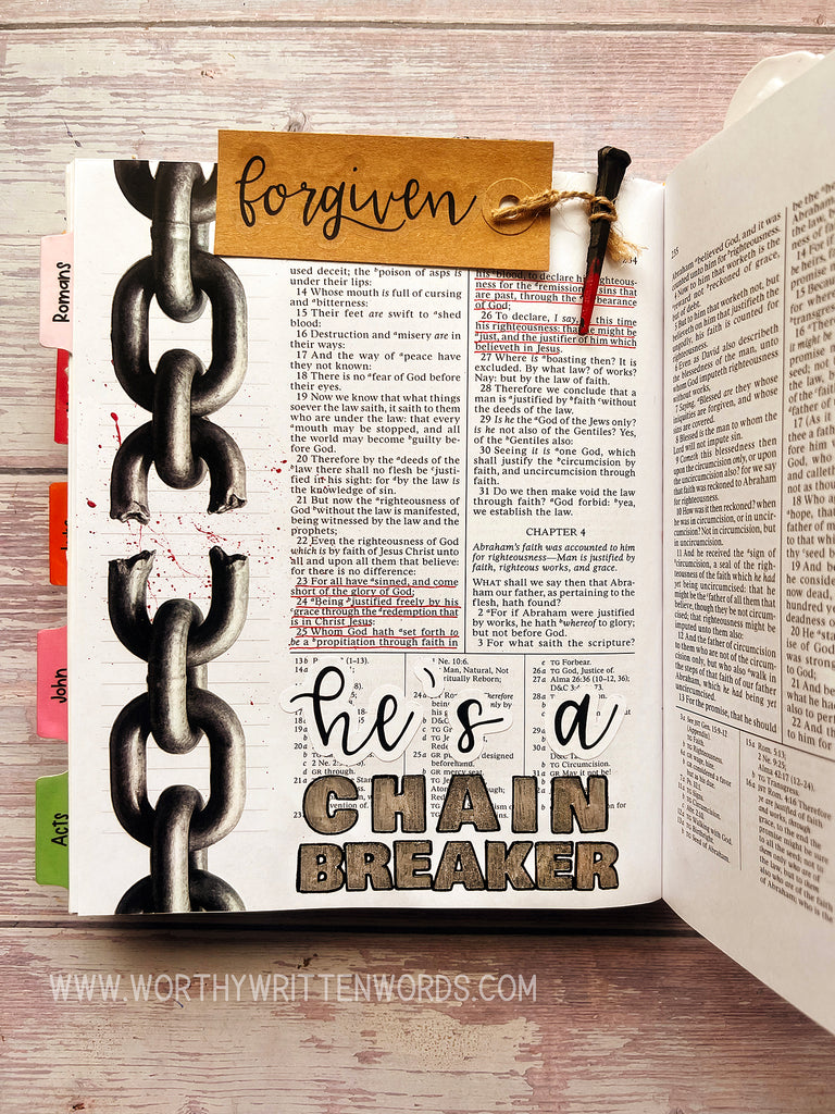 He's a Chain Breaker Page Kit