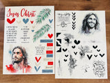 Jesus Christ Sticker Sheets