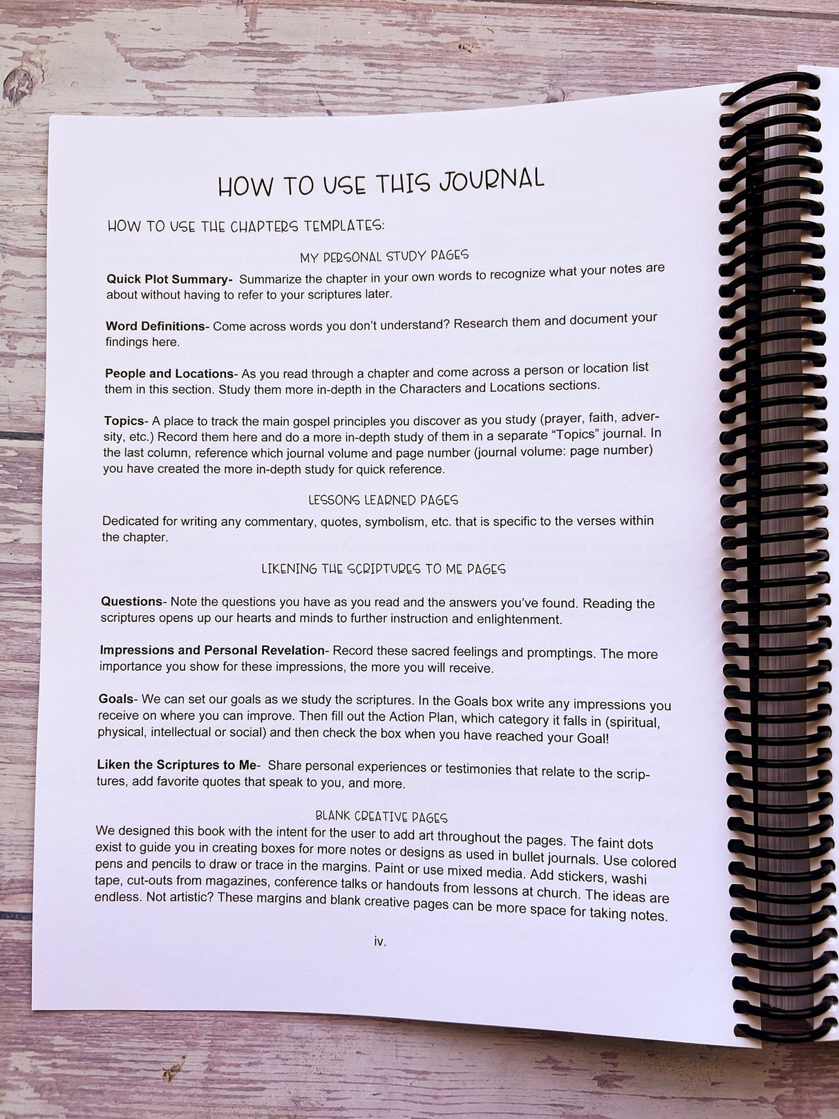 Little By Little- A Creative Scripture Study Journal