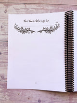 Little By Little- A Creative Scripture Study Journal