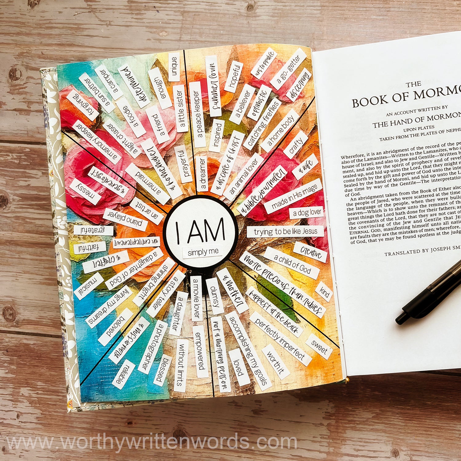 I Am Sticker Sheets – Worthy Written Words