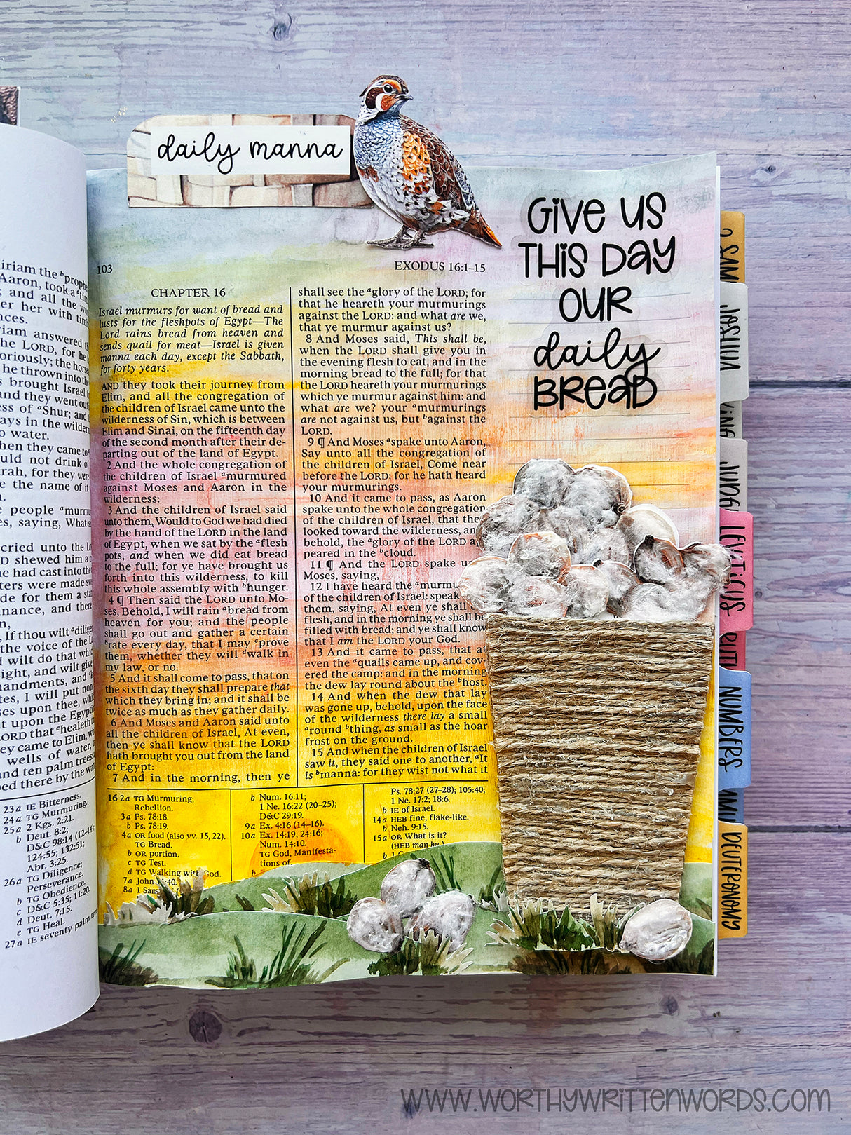 Our Daily Bread Page Kit