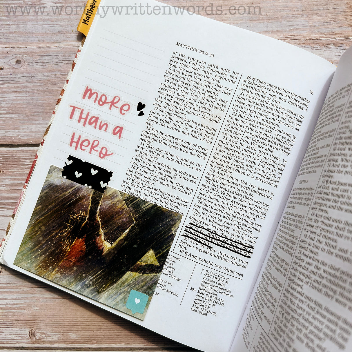 Scripture Ephemera Stickers