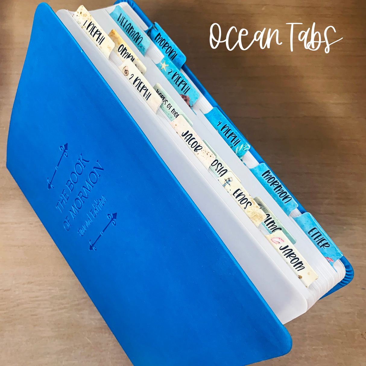 Scripture Book Title Tabs- Physical Set