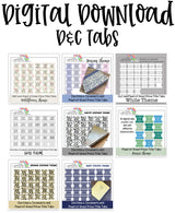 Doctrine & Covenants and Pearl of Great Price Title Tabs: Digital Downloads