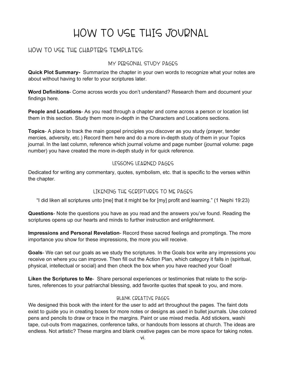 Digital Only: Awaken. Cultivate. Flourish. Creative Study Journal Book of Mormon Edition